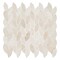 Andova Tiles SAMPLE Channing Elongated Hex 1 x 25 Marble Honeycomb Mosaic Wall  Floor Tile SAM-ANDCHA140 - alternate 6